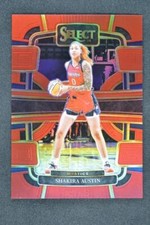 Shakira Austin 2024 Panini Select WNBA Red Prizm /149 Washington Mystics #17