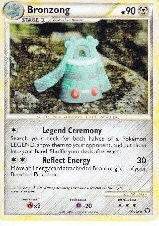 Pokemon Card HS Triumphant Bronzong Rare 15/102 - Picture 1 of 1