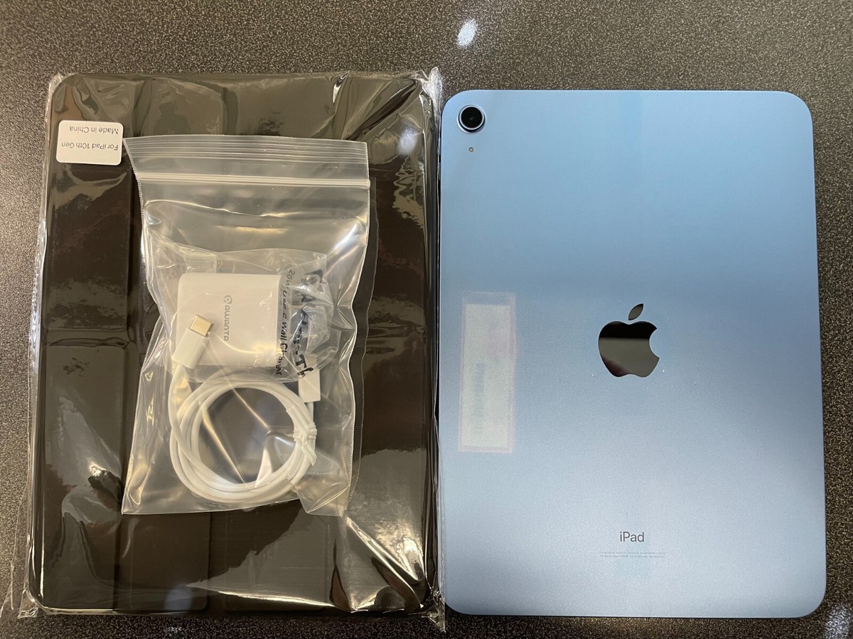 Apple iPad (10th Generation) 64GB, Wi-Fi, 10.9 in - Blue Apple iPad (10th Generation) 64GB, Wi-Fi, 10.9 in - Blue