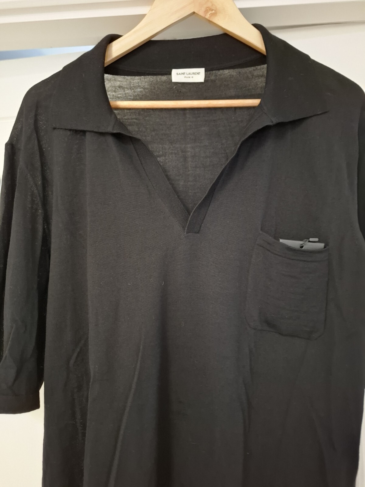 Polo Saint Laurent in lana M