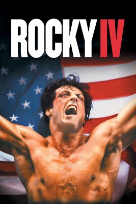 1985 Rocky IV Movie Poster 11X17 Rocky Balboa Italian Stallion
