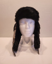 Dream Out Loud Camo Trapper Hat w/ear flaps and chin snap fashion  warmth Unise
