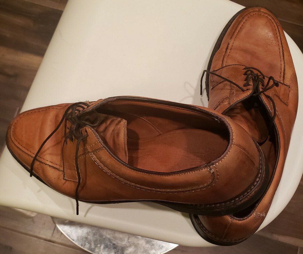 Allen Edmonds Wilbert‎ Brown Leather Cap Toe Oxford Shoes Men\'s 10.5 D Men main image 4