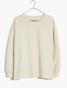 rivet & thread crop sweatshirt