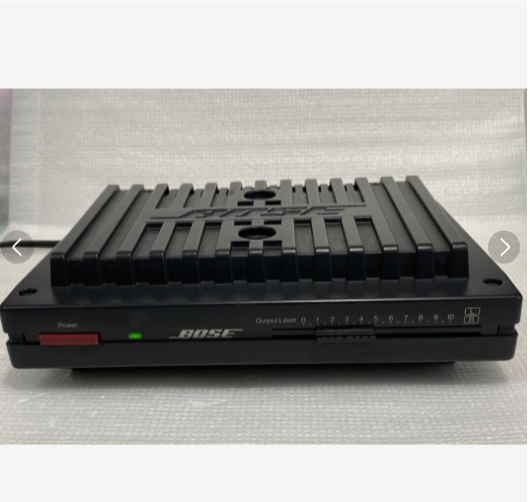 Bose Stereo Power Amplifier 1705II W218 x H60 x D157 mm 20W+20W