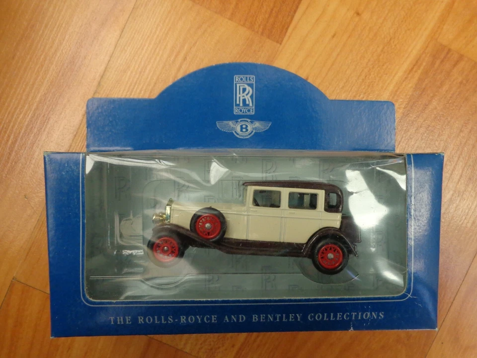 Lledo Tage Weg 1929 Rolls Royce Phantom II D Rückseite Brown / Weiß Auto SL54000 - Bild 1 von 1