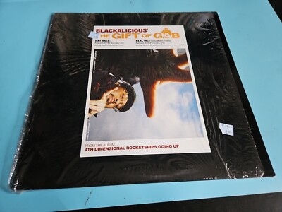 The Gift Of Gab    Rat Race / Real MCs 2004 VG+ 12'' Vinyl Jake One QP 046-1 Rap