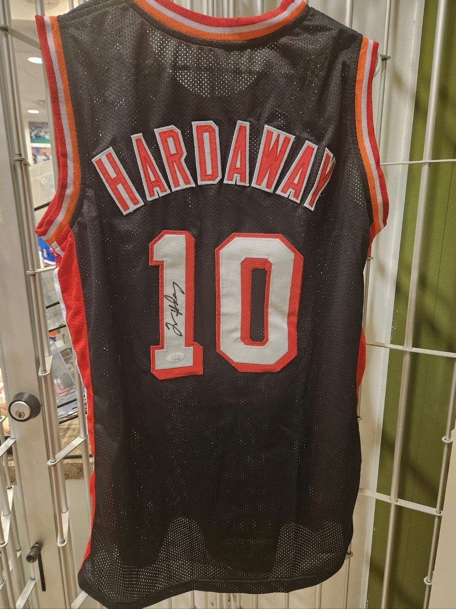 Miami Heat Tim Hardaway Signed Custom Basketball Jersey JSA COA