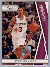 2010-11 Prestige Bonus Shots Purple George Hill #105 20/49 SAN ANTONIO SPURS