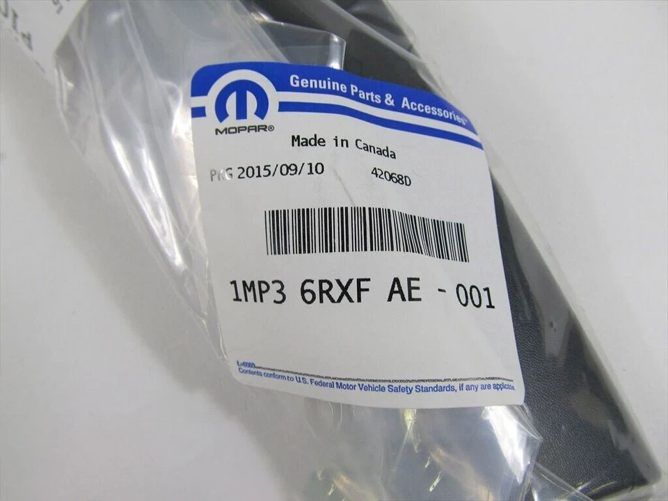 11-20 JEEP GRAND CHEROKEE GUARDABARROS ACAMPANADO MONTADO EN PUERTA TRASERA DERECHA MOPAR GENUINO Foto 4 de 4