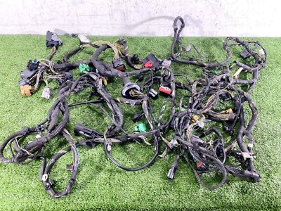 10-12 JAGUAR XJ XJL X351 ENGINE MOTOR BAY COMPARTMENT WIRE WIRING HARNESS OEM
