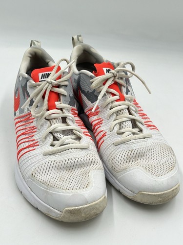 Nike Air Max Effort TR Mens Size 12 705367-161 White Gray Camo Training Shoes - Picture 4 of 15