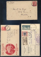 New  Zealand  3  covers, one stage coach mial