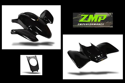 NEW HONDA TRX 300EX 93-06 BLACK PLASTIC CUSTOM FRONT AND REAR