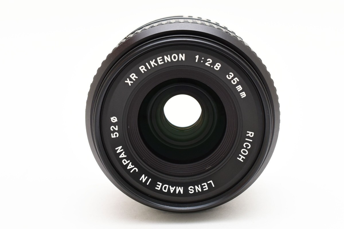 Ricoh XR Rikenon 35mm [N MINT] F2.8 Wide Angle Lens For