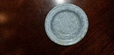 ANTIQUE TOY CHILDS GRANITEWARE GRANITE WARE MINIATURE BOWL SALESMAN SAMPLE