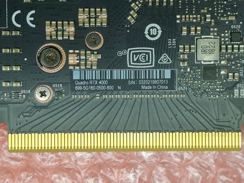 NVIDIA Quadro RTX 4000, 8GB GDDR6 Graphics Card, 3x DP - 1X USB-C - Picture 7 of 10