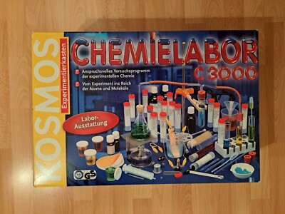 Chemielabor C 3000, Kosmos Experimentierkasten, Art.-Nr. 640132, NEU