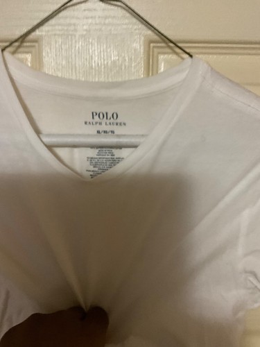POLO RALPH LAUREN BOYS (XL) WHITE SIGNATURE T-SHIRT NEW NO TAGS - Picture 3 of 3