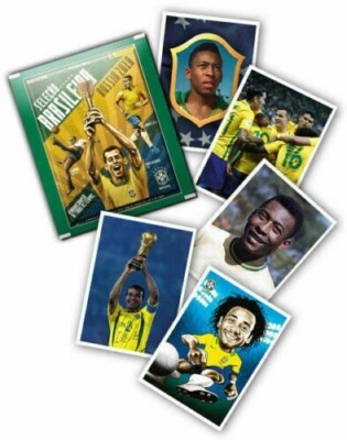 PANINI Brazil national team BRASIL SELECAO 2018 Sticker Set Soccer ...
