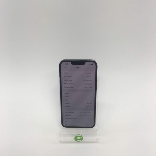 AT&T Apple iPhone 13 Pro 128 Go 18.4.1 GRAPHITE MLQH3LL/A