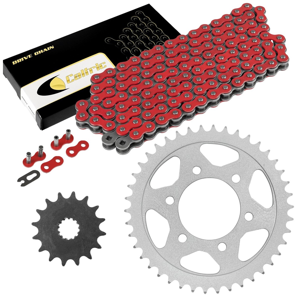 茶 kne96 Red Drive Chain And Sprocket Kit for Kawasaki Ninja ZX-7Rr