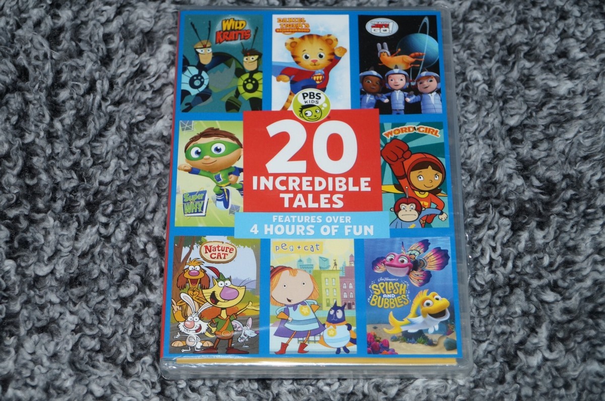PBS KIDS 20 INCREDIBLE TALES DVD COLLECTION 2018 FACTORY