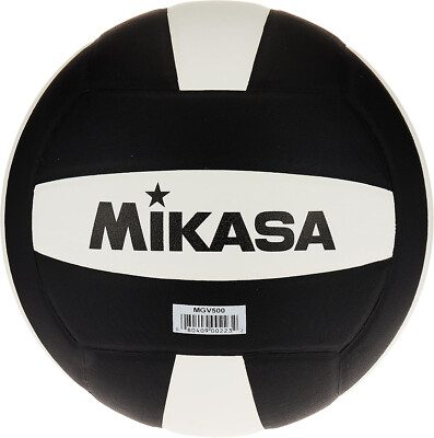Bola de Voleibol Mikasa MGV500 Preto e Branco - Training Series