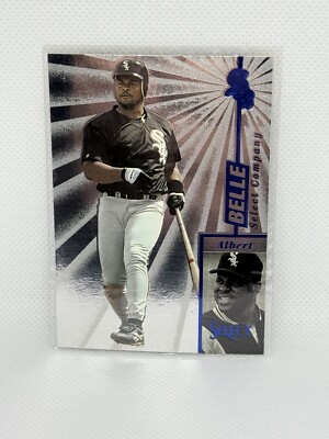 1997 SELECT Select COMPANY #17 Albert Belle SILVER FOIL ETCHED PARALLEL