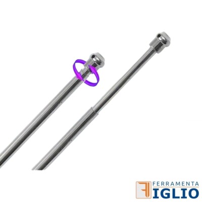 2 unità aste per tende bastoni per tende a pressione Estendibile