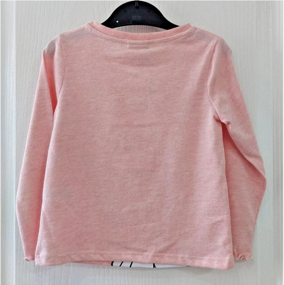 Girls Toddlers Disney The Aristocats Marie Character Pink Sleeved Top 2-5 Years - Image 2 of 4