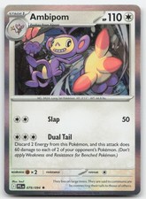Ambipom 079/094 Phantasmal Flames Holofoil Rare Pokemon NM