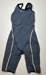 Arena Women's Powerskin CarbonFlex Techsuit Open Back Size 24 Blue With Defect