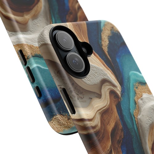 For iPhone | Samsung Galaxy | Pixel Phone Case - Blue Marble Resin Print - 第 23/239 張圖片