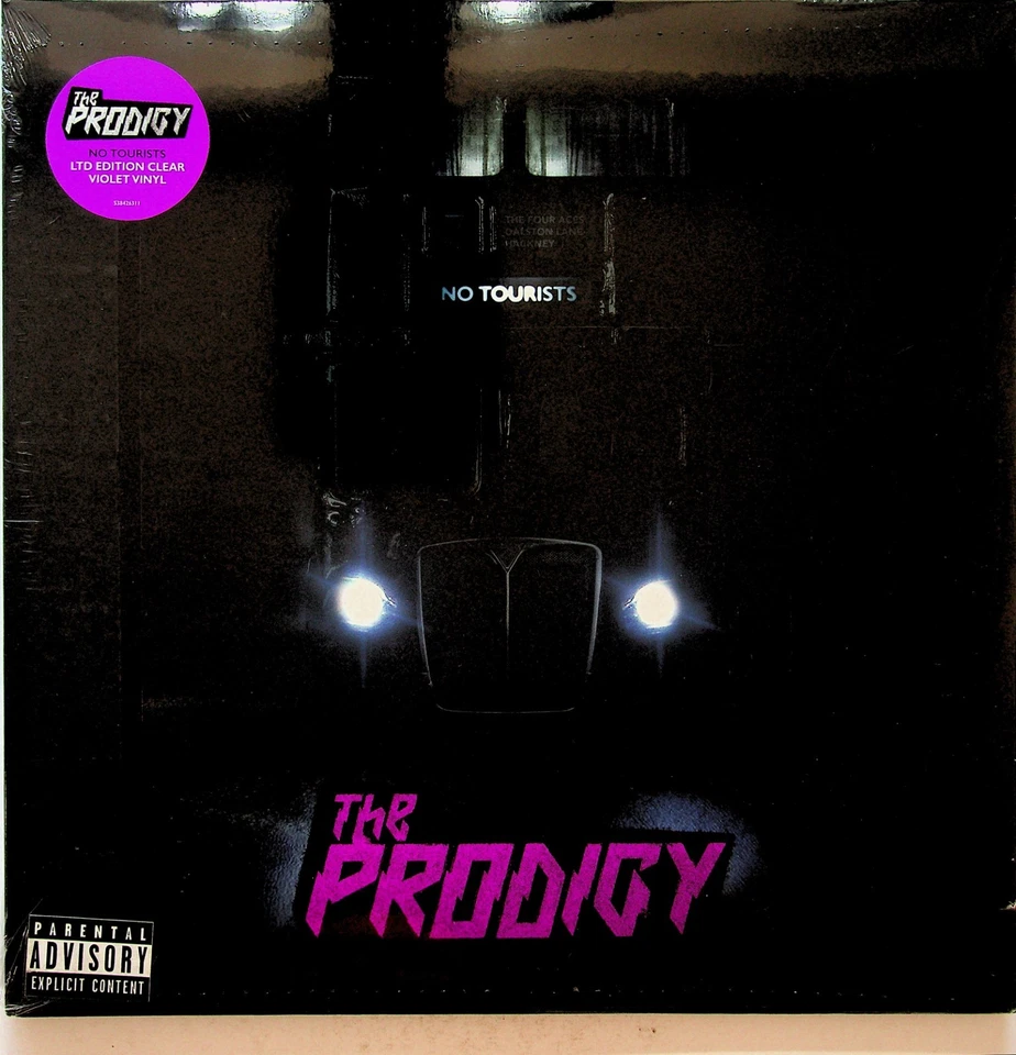 THE PRODIGY- No Tourists 2-LP (NEW* 2018 Limited Coloured/Clear VIOLET Vinyl) - Image 2 of 3