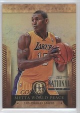 2012-13 Panini Gold Standard 2013 National VIP 3/5 Metta World Peace #55 b9u