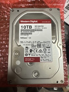 10TB WD Red Pro WD102KFBX NAS Hard Drive 7200 RPM