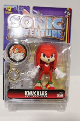 Sonic Adventure Knuckles the Echidna Figure - 1999 ReSaurus Series - Sealed