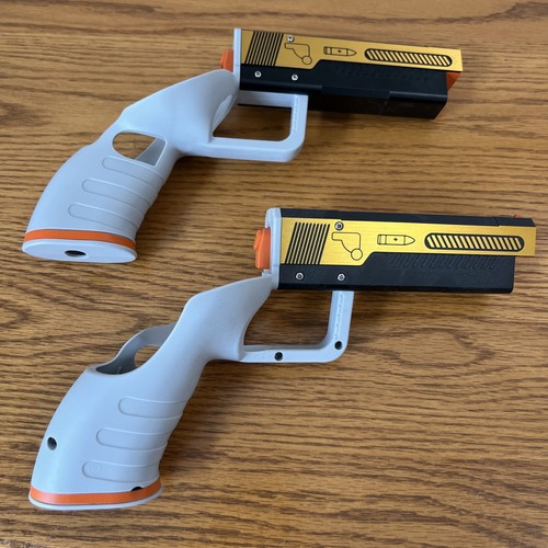 Pair Pistol Gun Grip For Quest 3 or 3S VR Headset Controllers for Shooting Game
