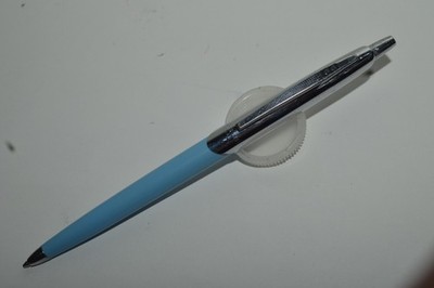 PAPER MATE Capri Mark III Ballpoint Pen Light Blue Barrel Ca 1950s Made In USA
