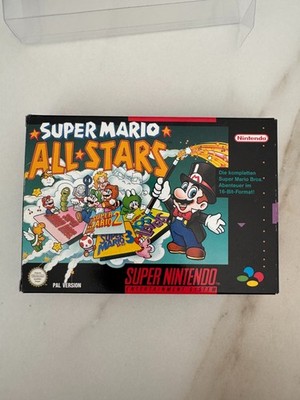 Super Mario All-Stars Super Nintendo SNES PAL Collector