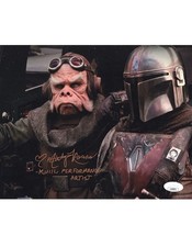 Misty Rosas signed 8x10 Photo Kuiil Star Wars The Mandalorian JSA Authentication