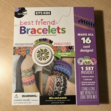 Spice Box Kits for Kids - BEST FRIEND BRACELETS Craft Kit - 16 Designs