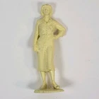 Vintage 1960s Marx Dollhouse Mother Play Toy Cream Figure 2 3/4" (P37)