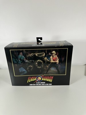 Neca Flash Gordon Wood Beast Challenge Deluxe Actionfigur Set SDCC Exclusive