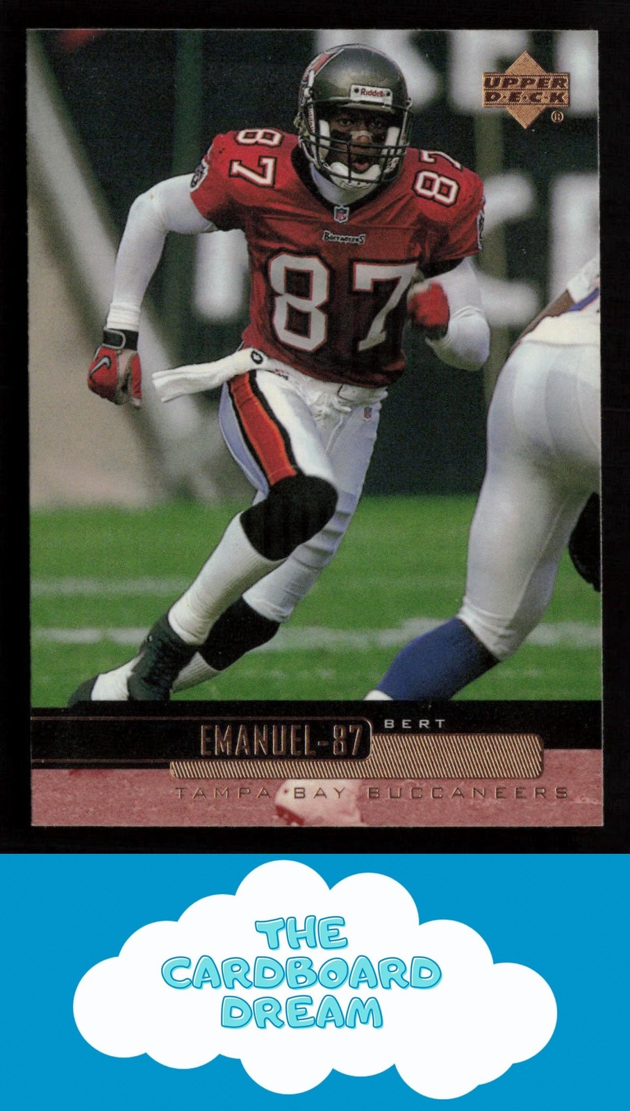 Bert Emanuel 1999 Upper Deck #204 Tampa Bay Buccaneers