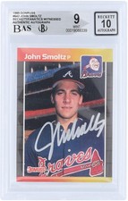 John Smoltz Cards and Rookie Card Checklist 19