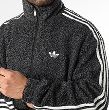 NEW MENS ADIDAS ORIGINALS FIREBIRD BOUCLE JACKET ~SIZE MEDIUM  #KS5275