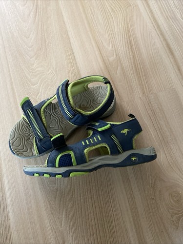 KangaroosMädchen Jungen Sandalen Sandaletten Blau Grün Klettv. gr. 33 Topp - Bild 2 von 6