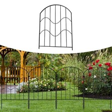 Decorative Garden Fence Panel Picket Landscape Tall